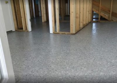New floor in new construction