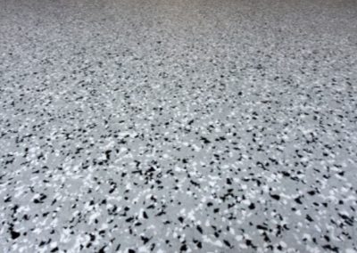 Grey epoxy floor