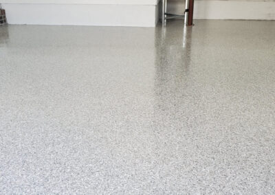 gray epoxy floor